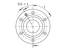 INA 推力角接触球轴承 ZKLF50140-2RS, 双向,用于丝杠安装,两侧唇式密封